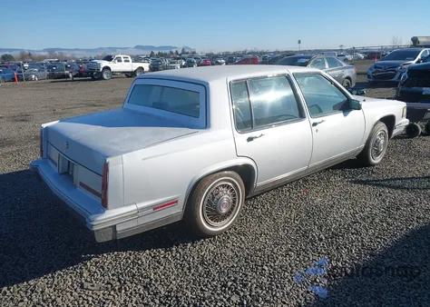 1986 Cadillac Deville Fleetwood из США, поврежденный, VIN 1G6CD6981G4255291